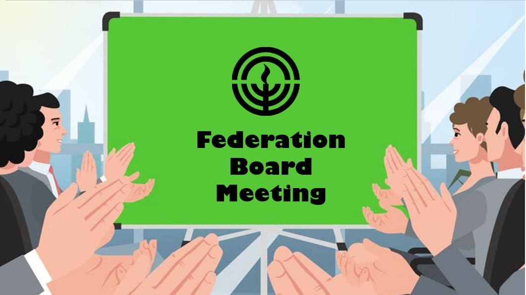 Federation board meeting.